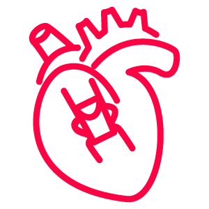heart valve icon