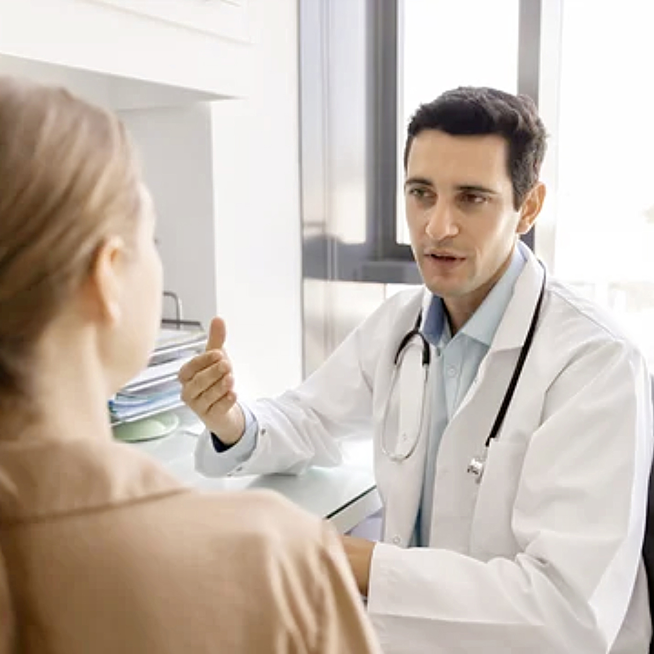 Doctor consultation with patient